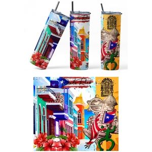 Puerto Rico 20oz Stainless Steel Tumbler